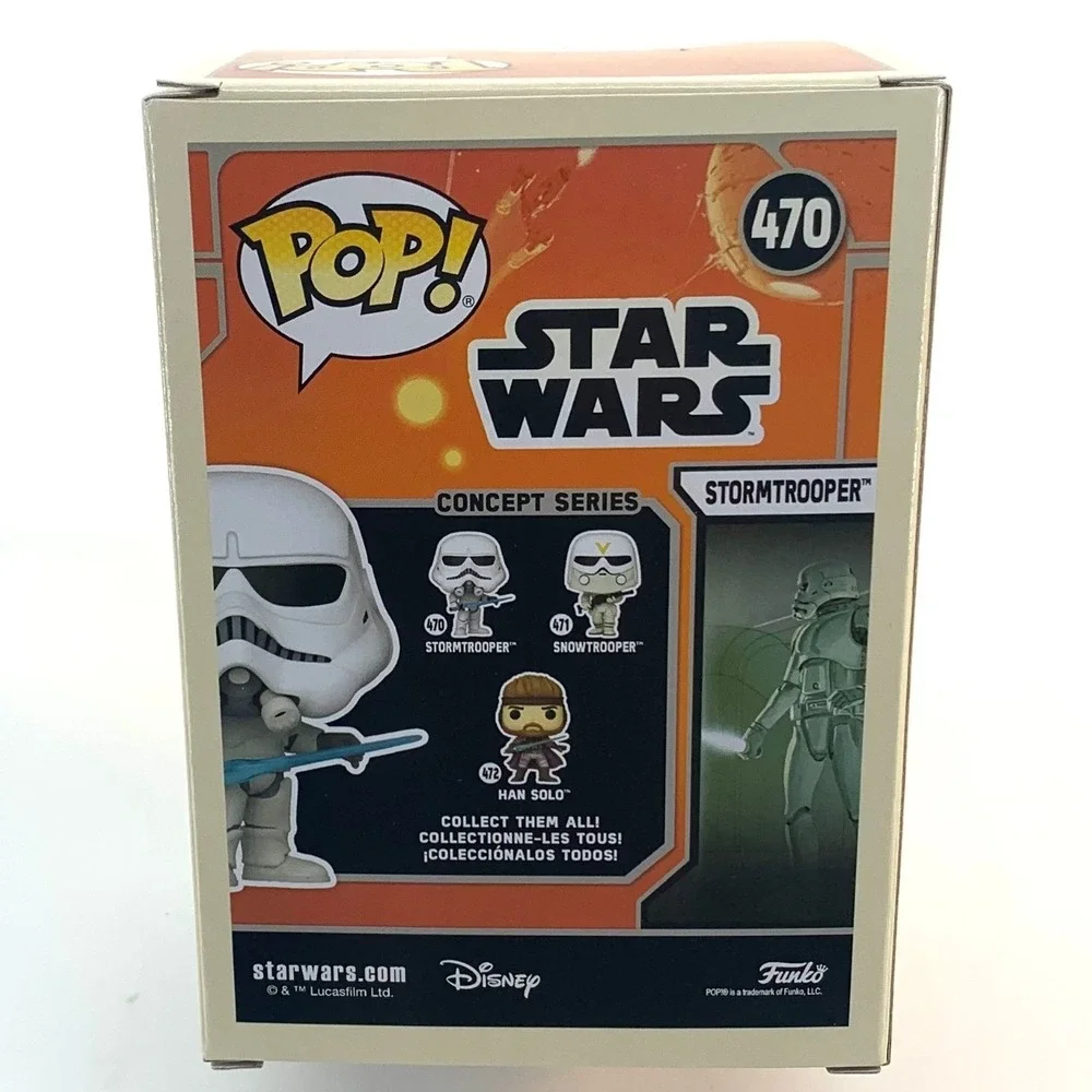 Funko‎ Pop Star Wars Concept Series Stormtrooper 470 Bobble Head Figure